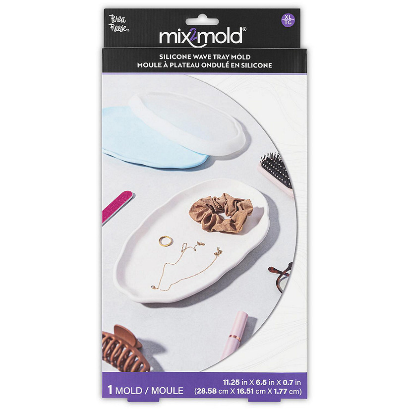 Brea Reese Mix2Mold Silicone Wave Tray Mold - 1Pc Image