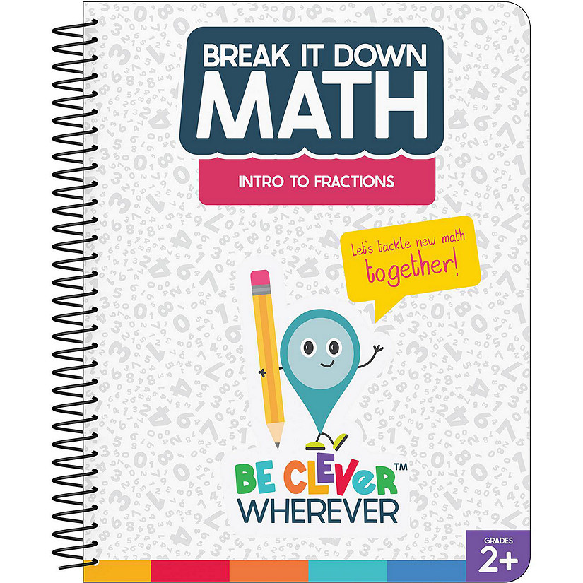 Break It Down Intro to Fractions Reference Book Image