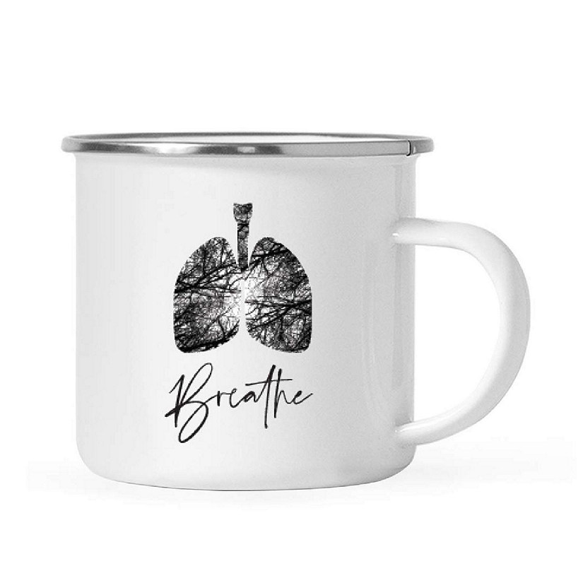 Breathe Lungs Graphic 11oz Campfire Mug Image