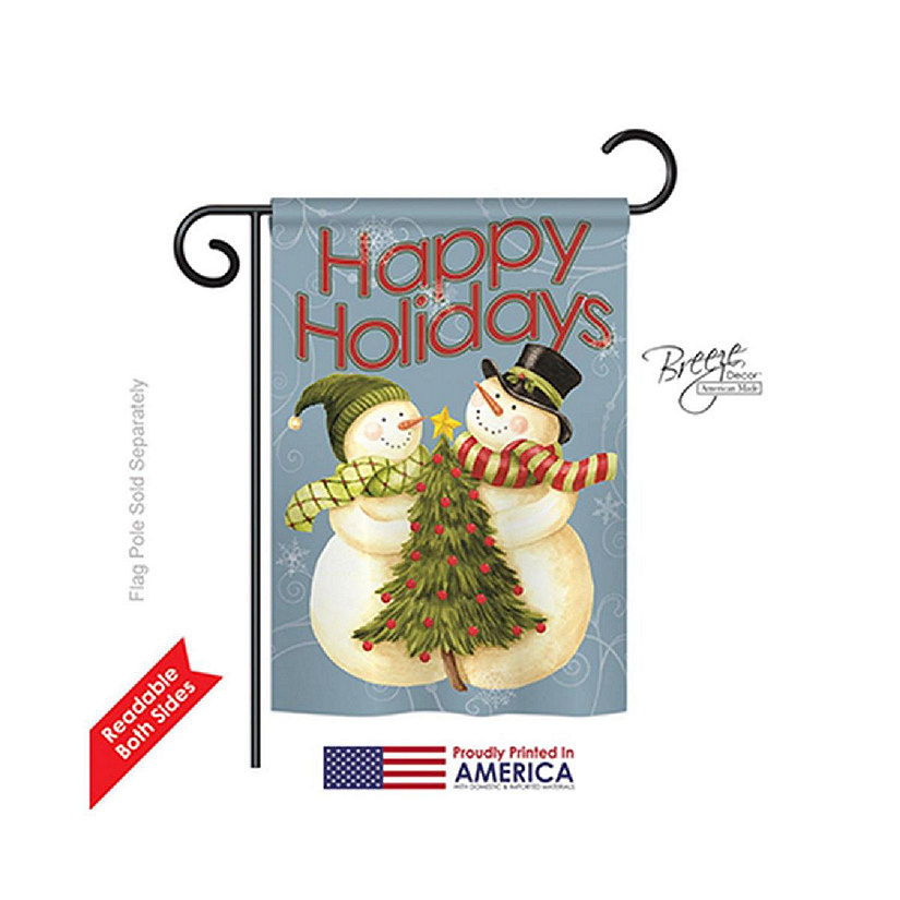 Breeze Decor Christmas Happy Holidays Tr Image