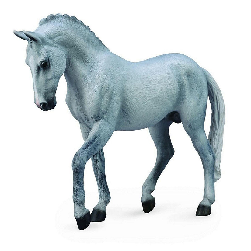 Breyer CollectA Series Grey Trakehner Stallion Model Horse Image