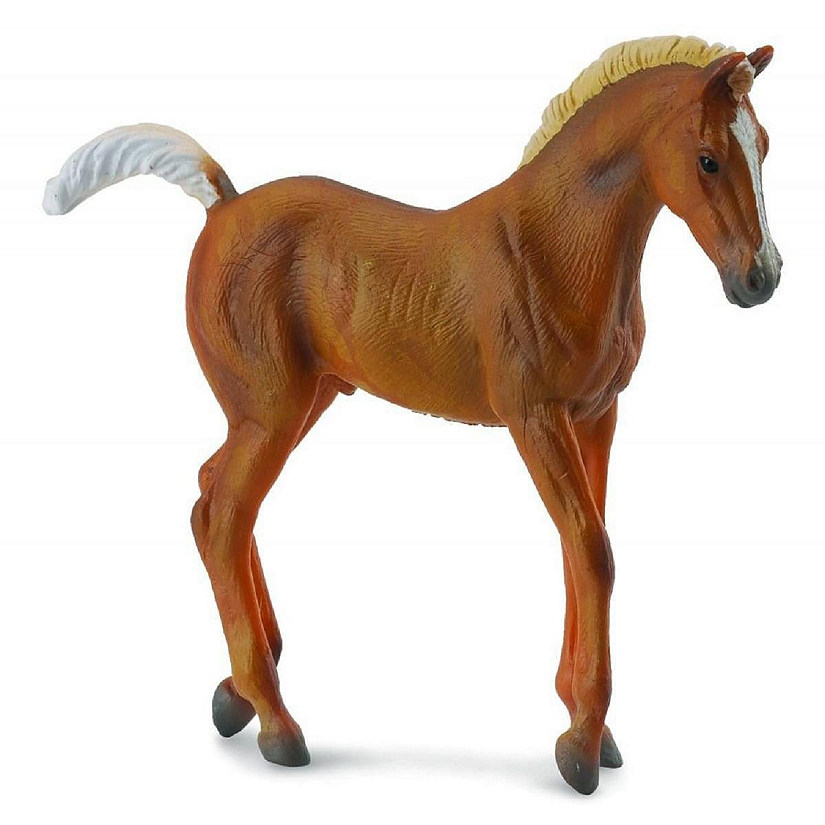 Breyer CollectA Series Tennessee Walking Horse Foal Chestnut Model Horse Image