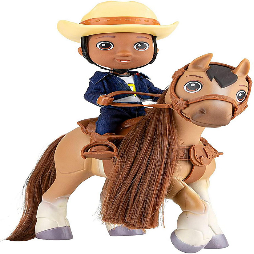Breyer Pipers Pony Tales Horse & Rider Playset  Casey & Tuck Image