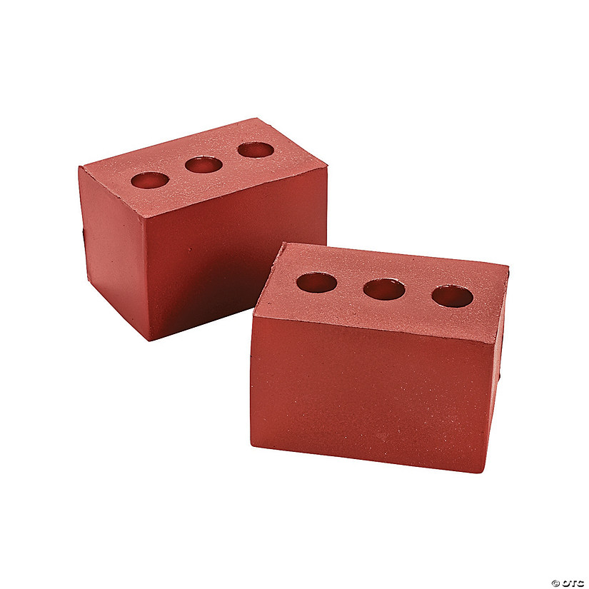 Brick Stress Toys - 12 Pc. Image