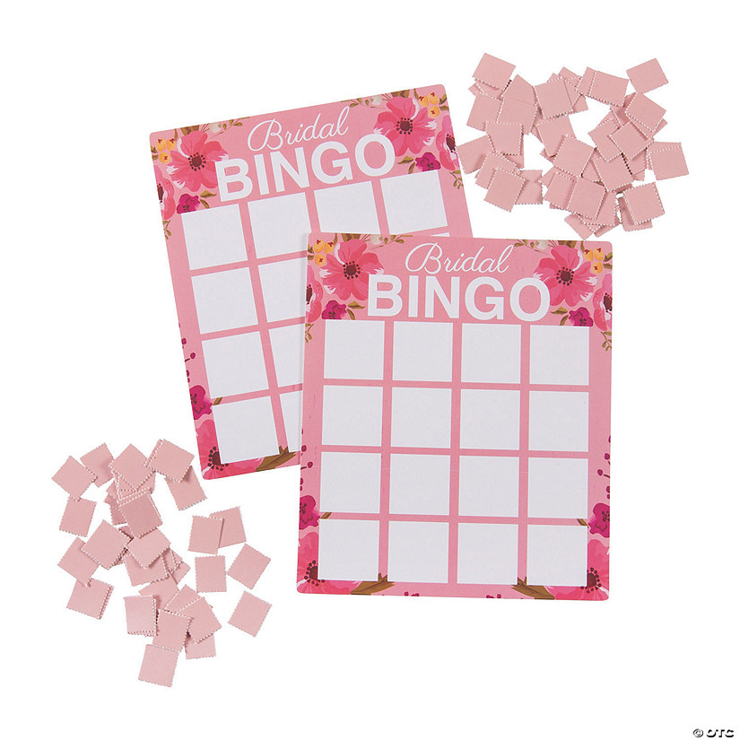 How To Play Bridal Shower Bingo Game
