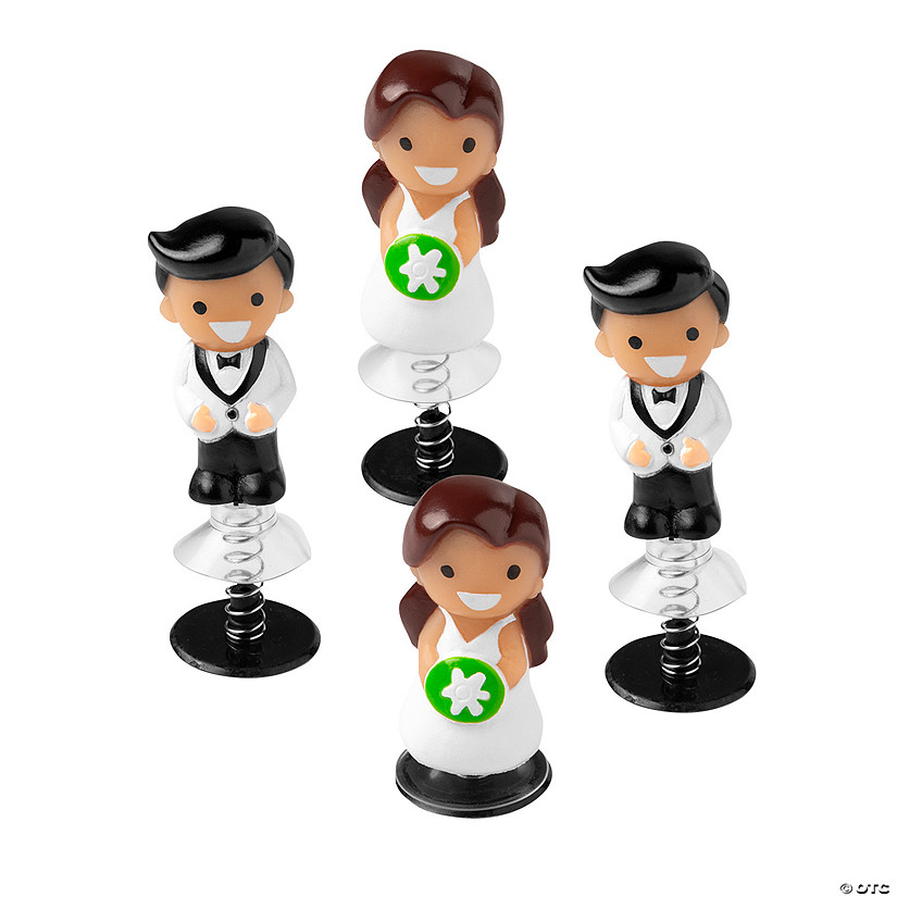 Bride & Groom Wedding Toy Pop-Ups - 12 Pc. | Oriental Trading