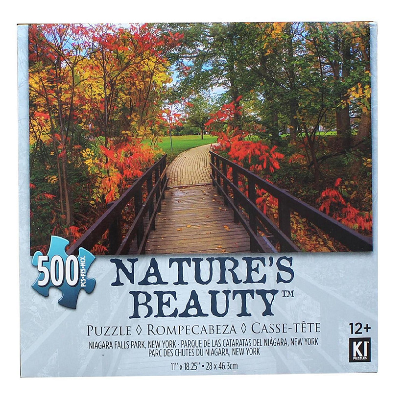 Bridge 500 Piece Natures Beauty Jigsaw Puzzle Image