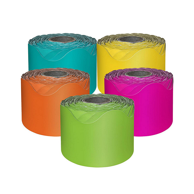 Bright and Colorful Rolled Border Set 5 Pack Image