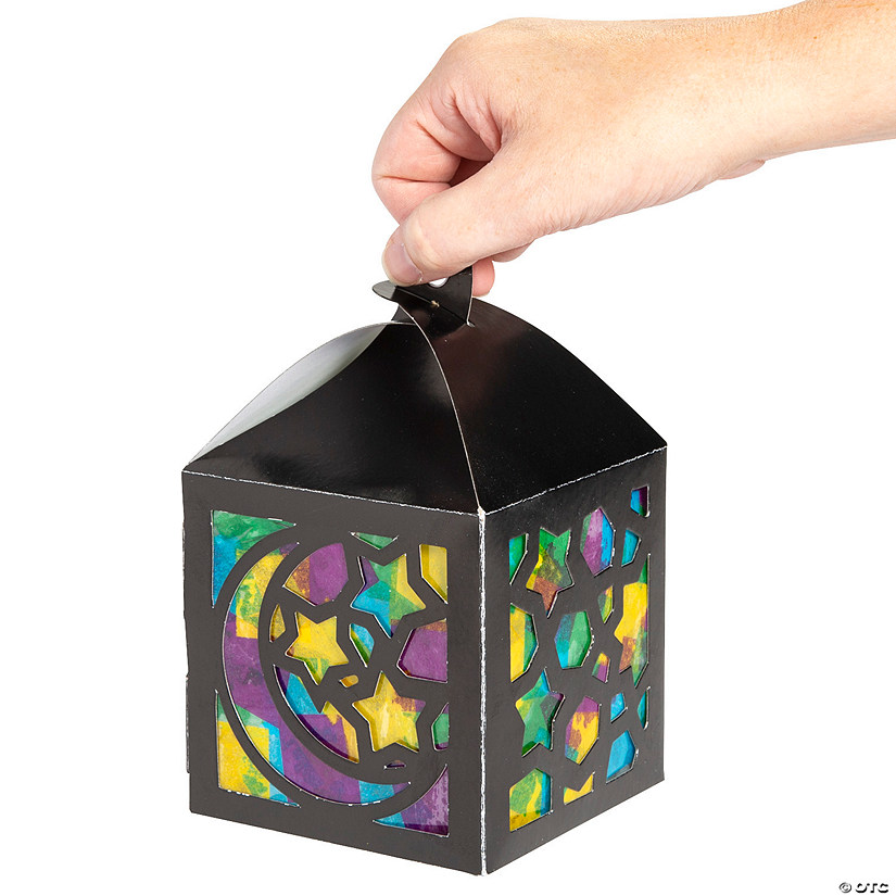 Bright Colors Lantern Craft Kit - Makes 12 Image