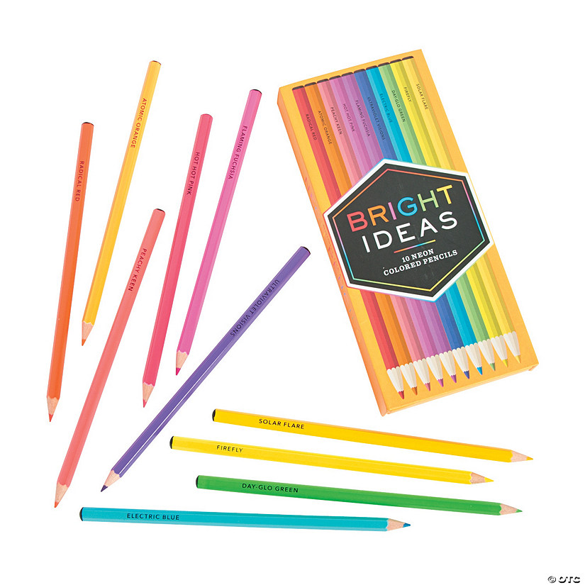 Bright Ideas Neon Colored Pencils Discontinued