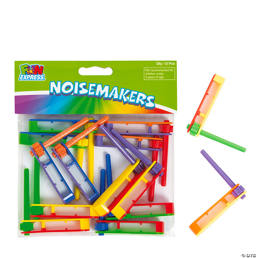 Bright Noisemakers - 72 Pc. Image