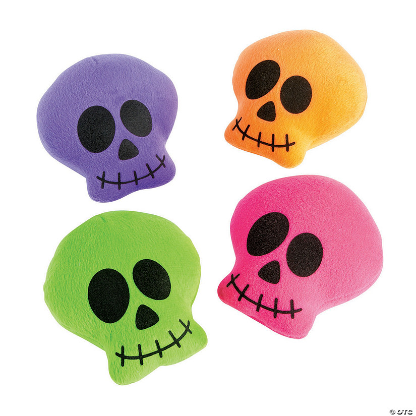 skull animals plush