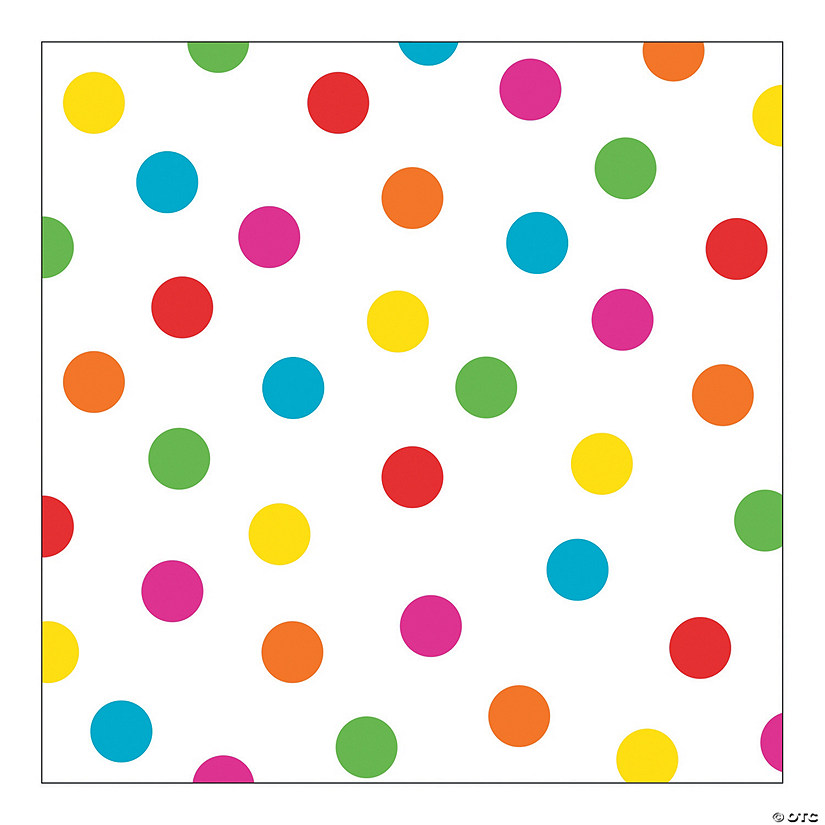 Bright Polka Dot Backdrop - Discontinued