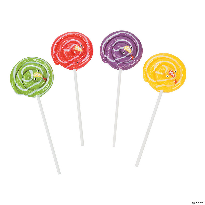 Bright Snakes Character Lollipops - Discontinued