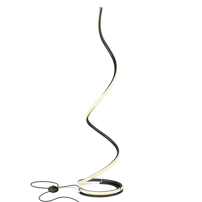 BRIGHTECH 38" ALLURE BLACK FLOOR LAMP Oriental Trading