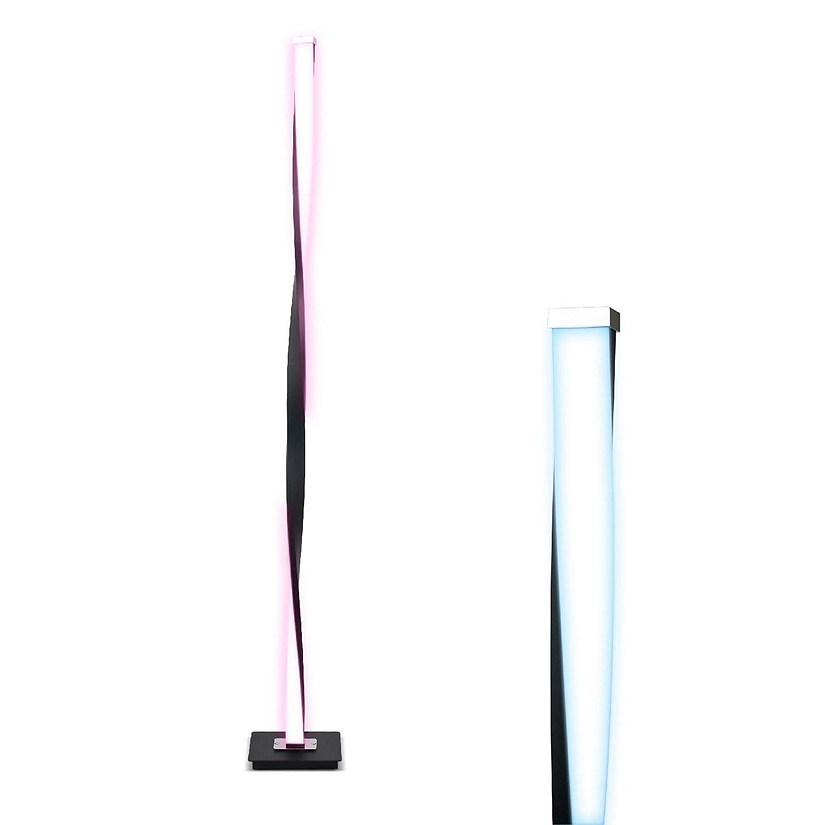 Brightech Helix Modern Color Changing LED Floor Lamp Oriental Trading