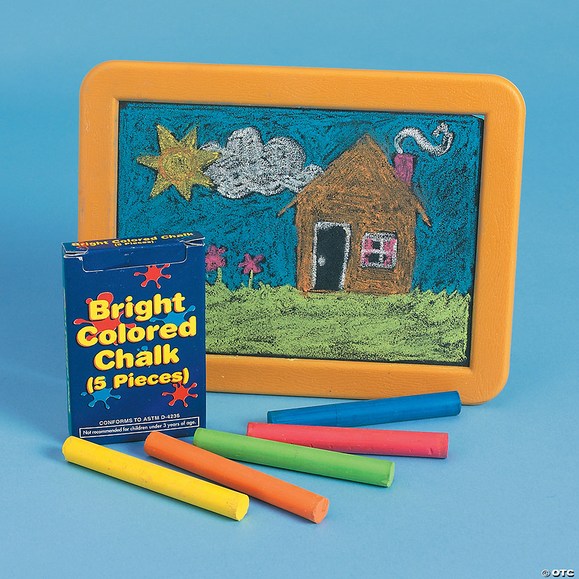 Brightly Colored Chalk - Discontinued