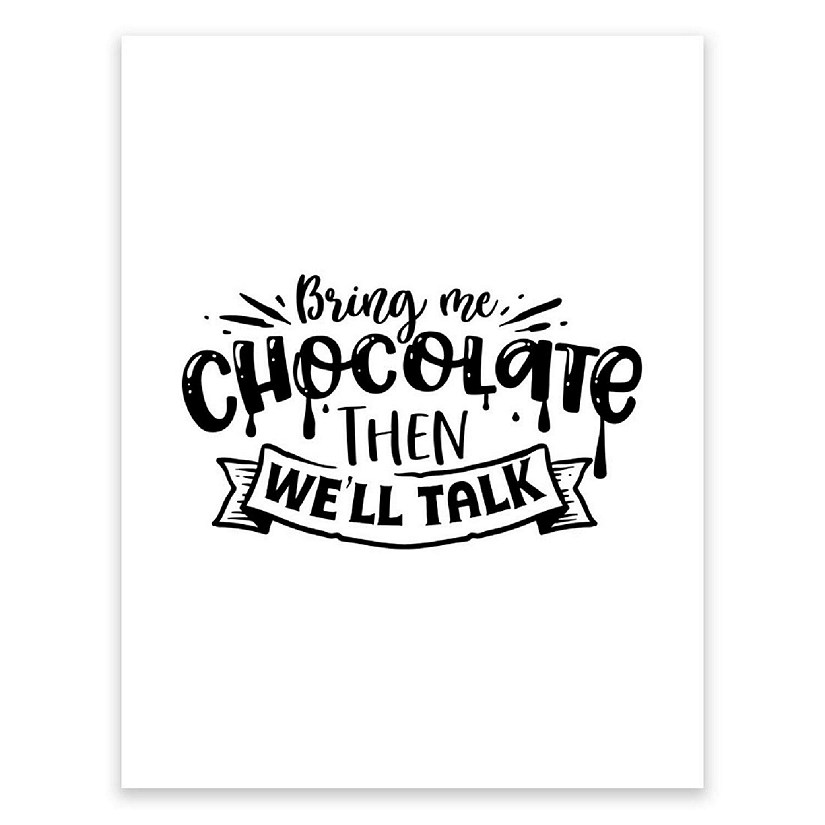 Bring Me Chocolate 8.5x11in 1-Pack Image
