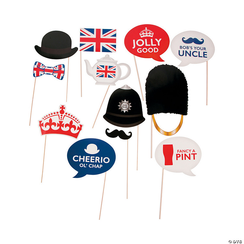 British Party Photo Props Discontinued