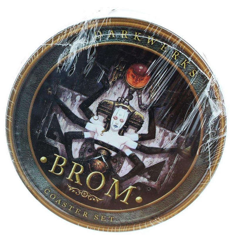 Brom Darkwerks 4-Piece Coaster Set Image