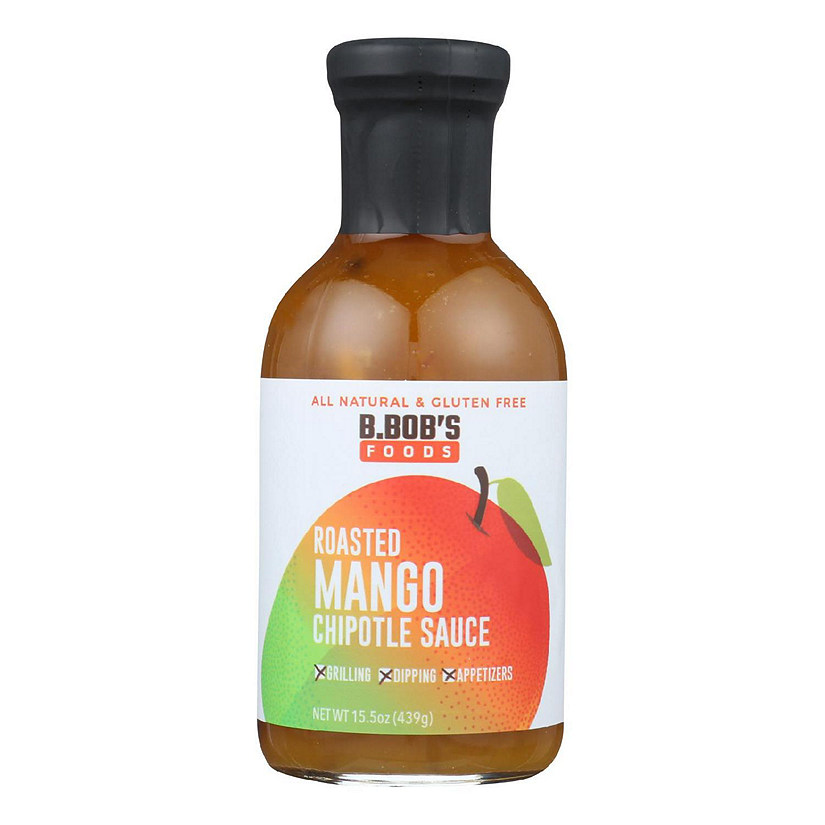 Bronco Bob's - Chipotle Sauce - Roasted Mango - Case of 6 - 15.5 fl oz. Image
