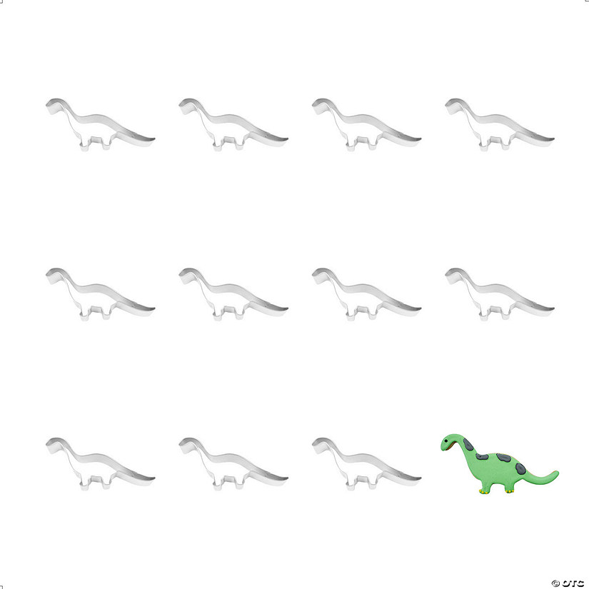Brontosaurus 6" Cookie Cutters Image