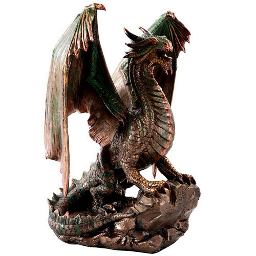 Bronze Dragon Figurine Oriental Trading