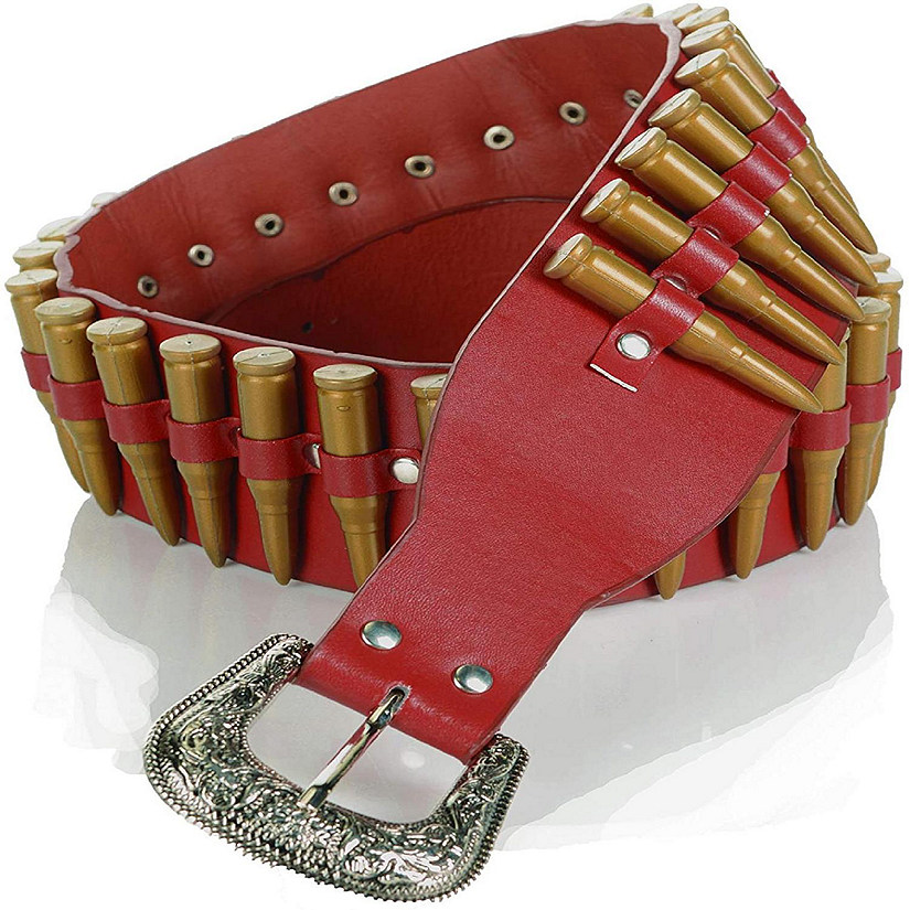 Brown Bullet Belt Adult Costume Accessory Image