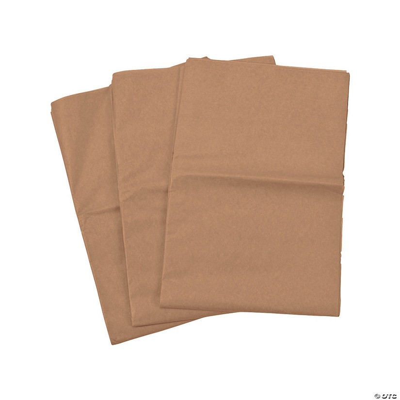 Brown Tissue Paper Sheets