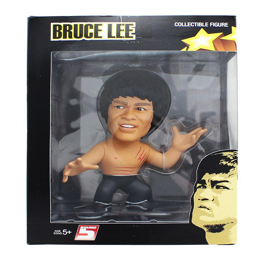Bruce Lee Enter The Dragon 5" Vinyl Figure Shirtless Image