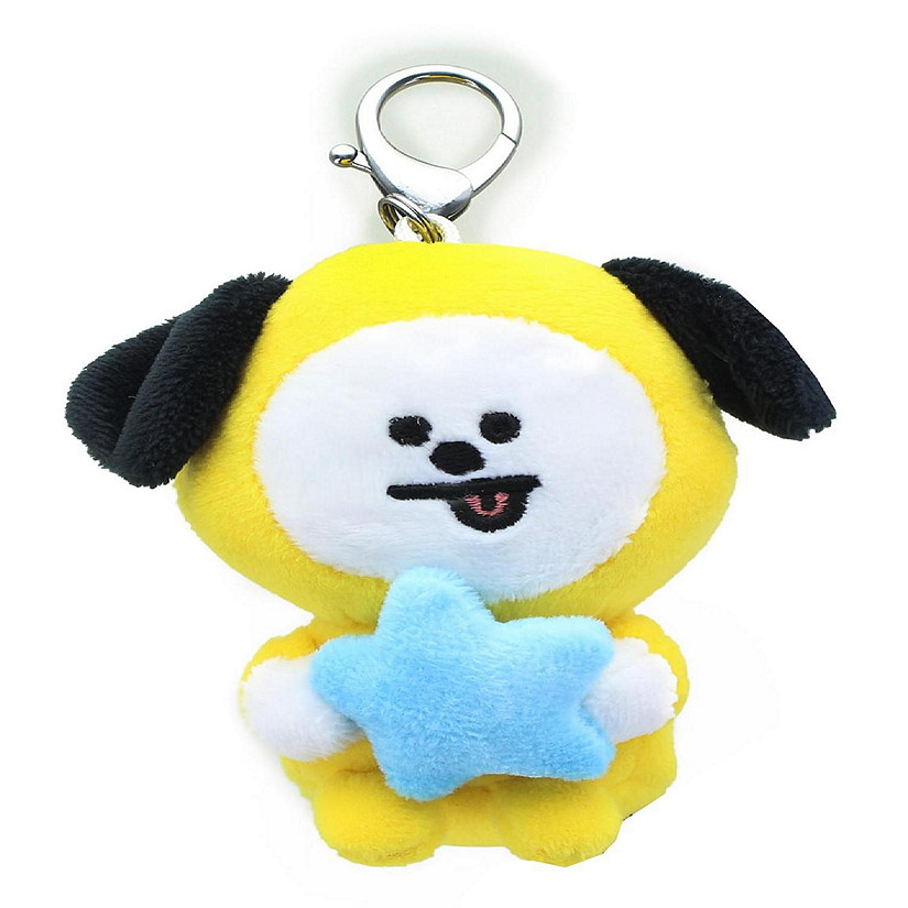 BT21 Chimmy 3 Inch Bumble Buddy Plush Clip Image