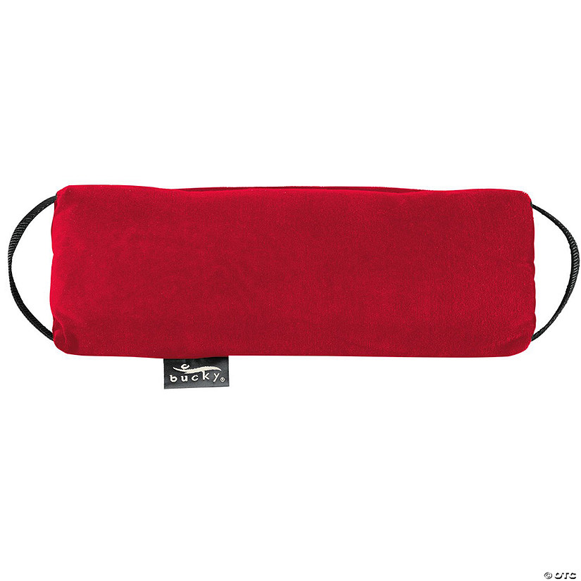 Bucky BaProperter Lumbar Pillow, Ergonomic, Supportive &amp; Adjustable- Red Image