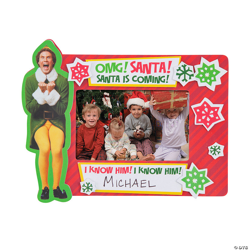 Buddy the Elf&#8482; Magnet Picture Frame Craft Kit - Makes 12 Image