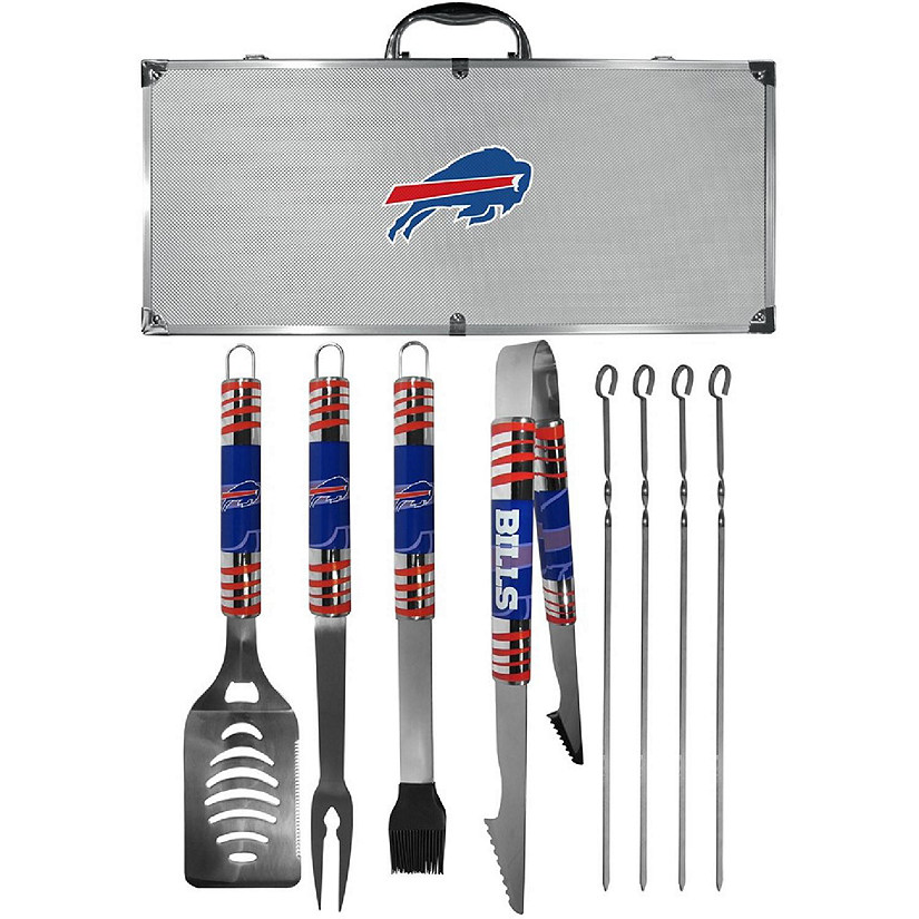 Buffalo Bills 8 PC Tailgater BBQ Set