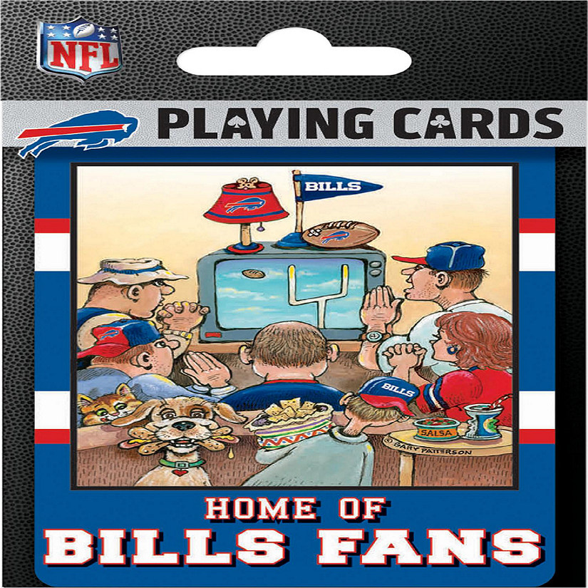 Buffalo Bills Fan Deck Playing Cards - 54 Card Deck Image