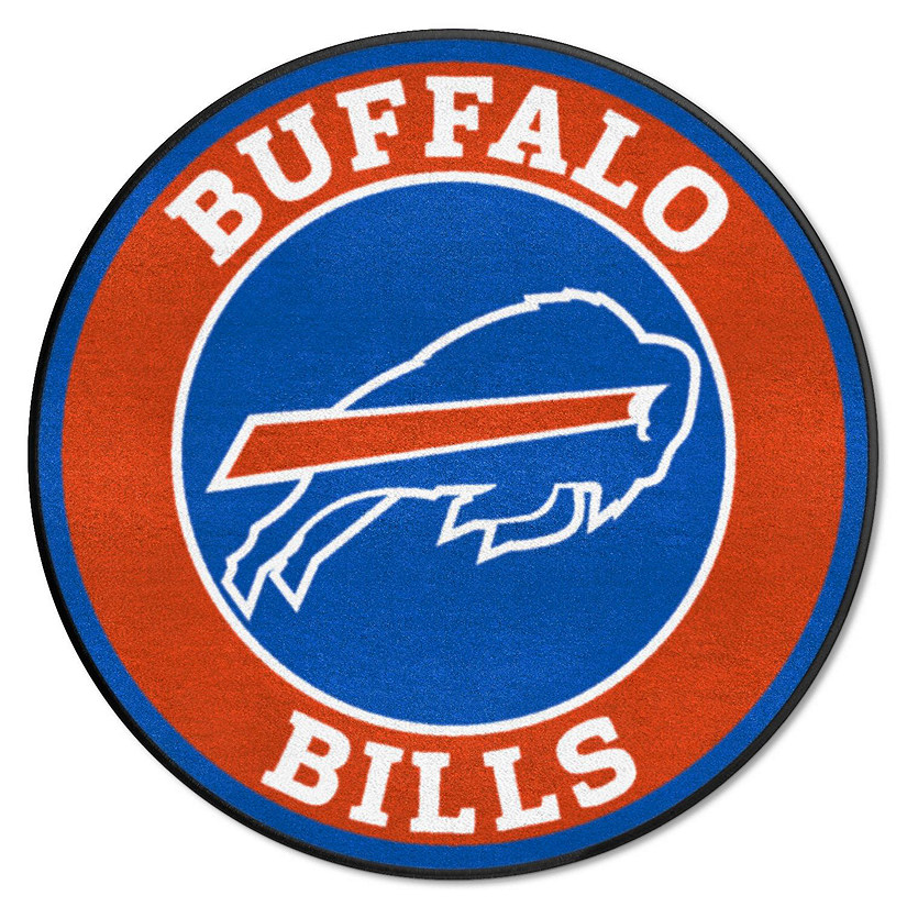 Buffalo Bills Roundel Rug 27in. Diameter Oriental Trading