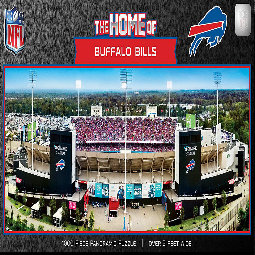 Buffalo Bills - Stadium View 1000 Piece Panoramic Jigsaw Puzzle Image