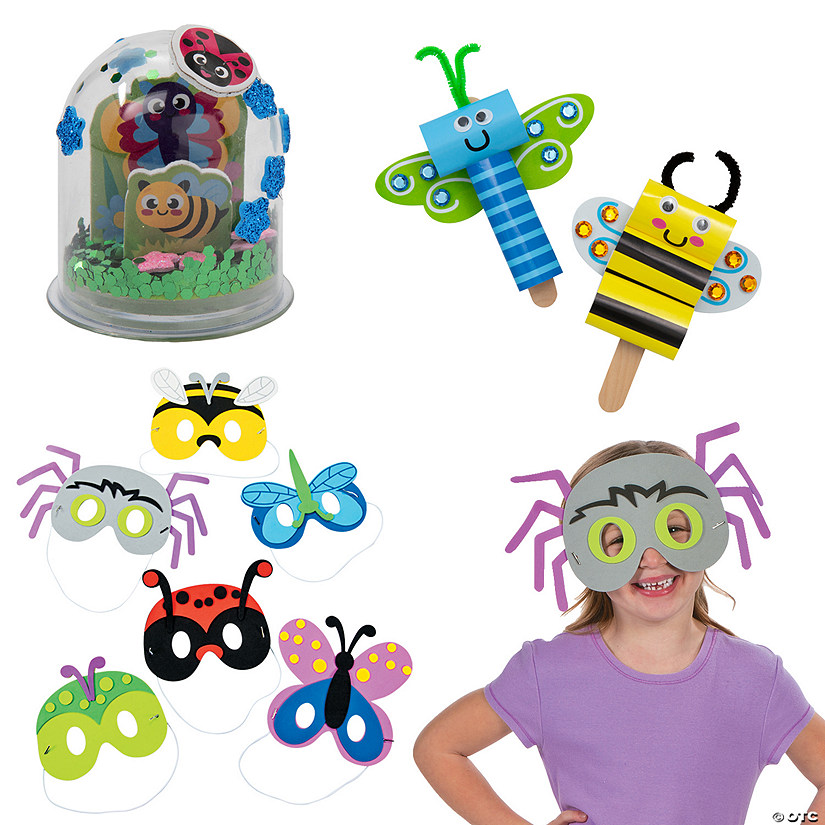 Bug Buds Foam Craft Kit Assortment - Makes 36 Image