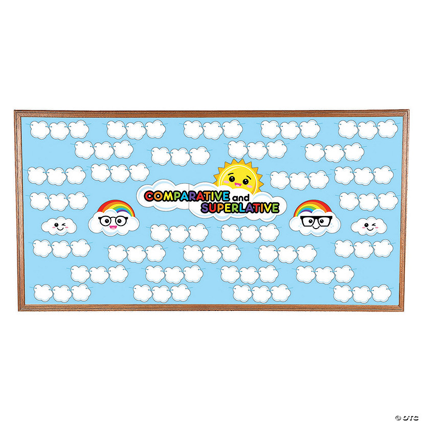 Build-a-Bulletin-Board Comparative vs. Superlative Lesson Image