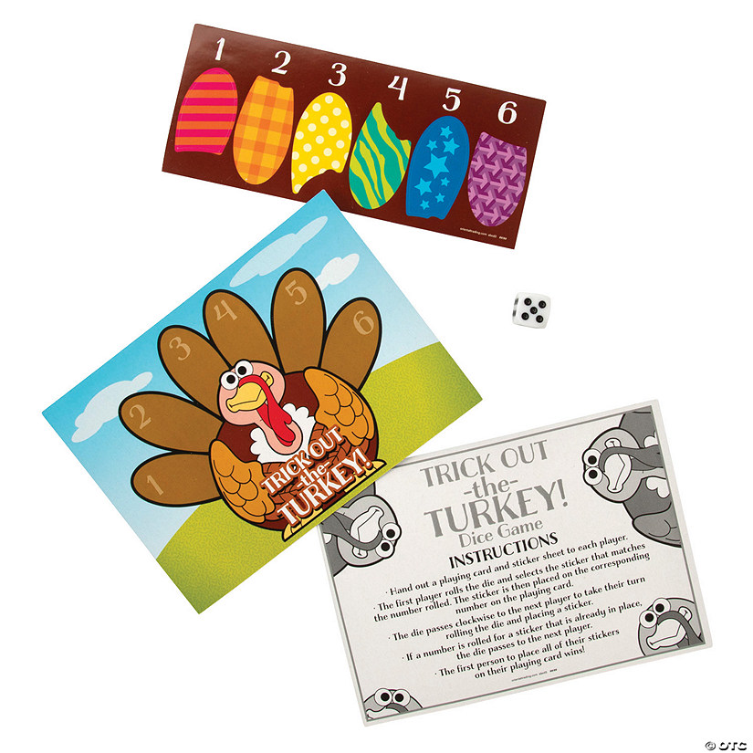 Build a Turkey Dice Game Image