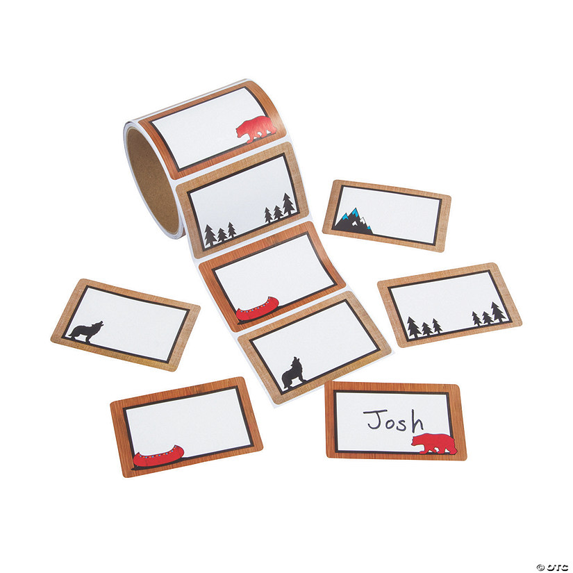 Bulk 100 Pc. Adventure Name Tags/Labels