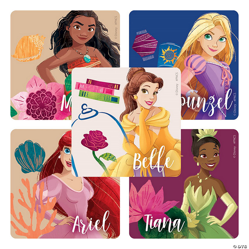 Bulk  100 Pc. Disney Princess Stickers Image