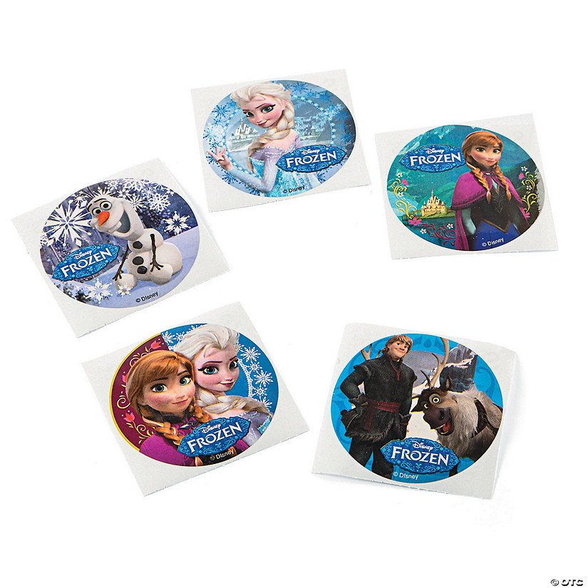 Bulk  100 Pc. Disney's Frozen Movie Stickers Image