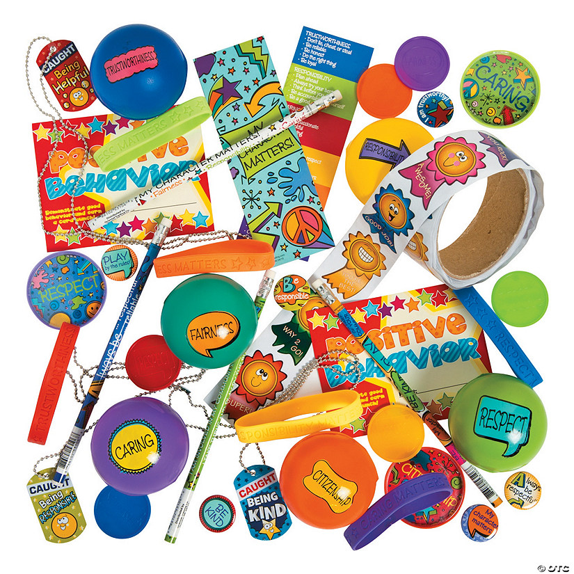 Bulk 100 Pc. Good Character Reward Handout & Stationery Assortment Image