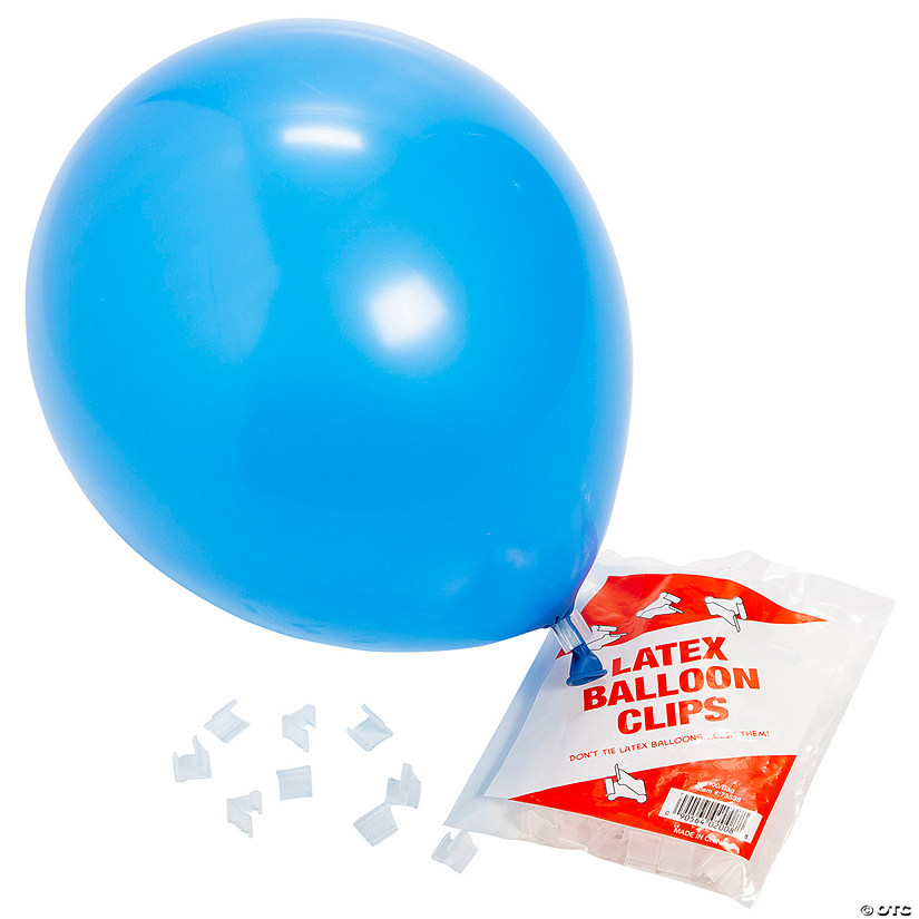 Bulk  100 Pc. Quickie Balloon Clips Image