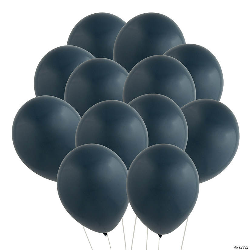 Bulk 100 Pc. Tuftex Matte Navy 11" Natural Latex Balloons Image