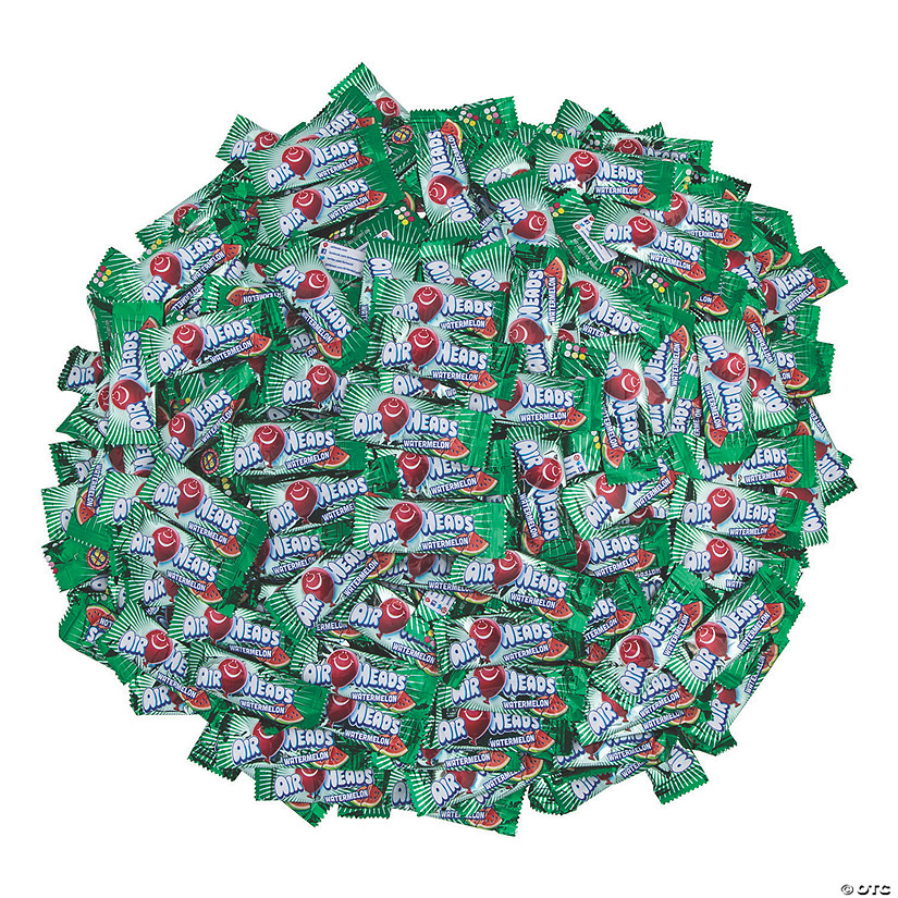 Bulk 1000 Pc. AirHeads<sup>&#174;</sup> Mini Watermelon Chewy Candy Image