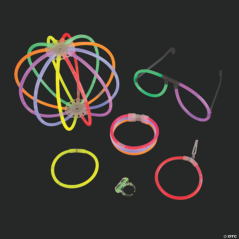Bulk 102 Pc. Glow Accessories Value Pack Image