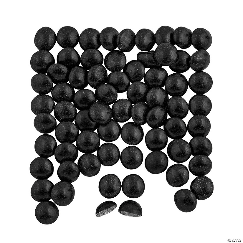 Bulk 1088 Pc. Black Milk Chocolate Gems Image