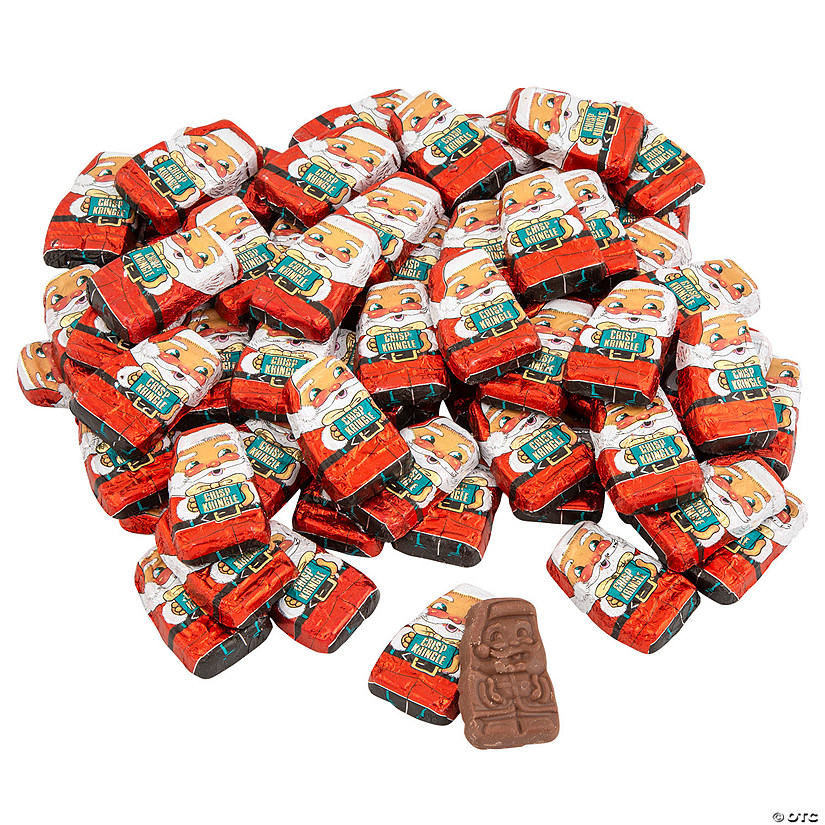 Bulk 1368 Pc. Mini Chocolate Santa Crisps Image